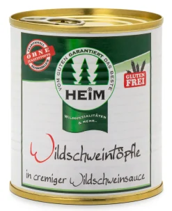 Fertiggerichte * Heim Wildgerichte Wildschweintöpfle in cremiger Wildschweinsauce