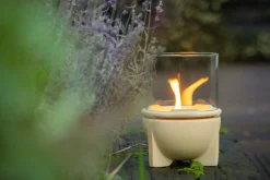 Gartenfackeln * Denk Keramische Werkstätten Windlichtaufsatz für kleines Schmelzfeuer® Keramik