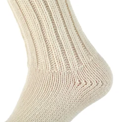 Strümpfe & Socken|Socken * Hirsch Natur Wintersocke Lammwolle Natur