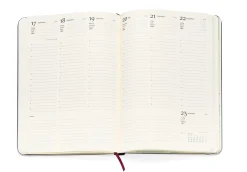 Zeitplaner & Kalender * Bindewerk Wochenkalender Metallkante 2026