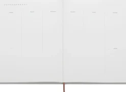 Zeitplaner & Kalender * Vivid Studio Wochenplaner Halbleinen