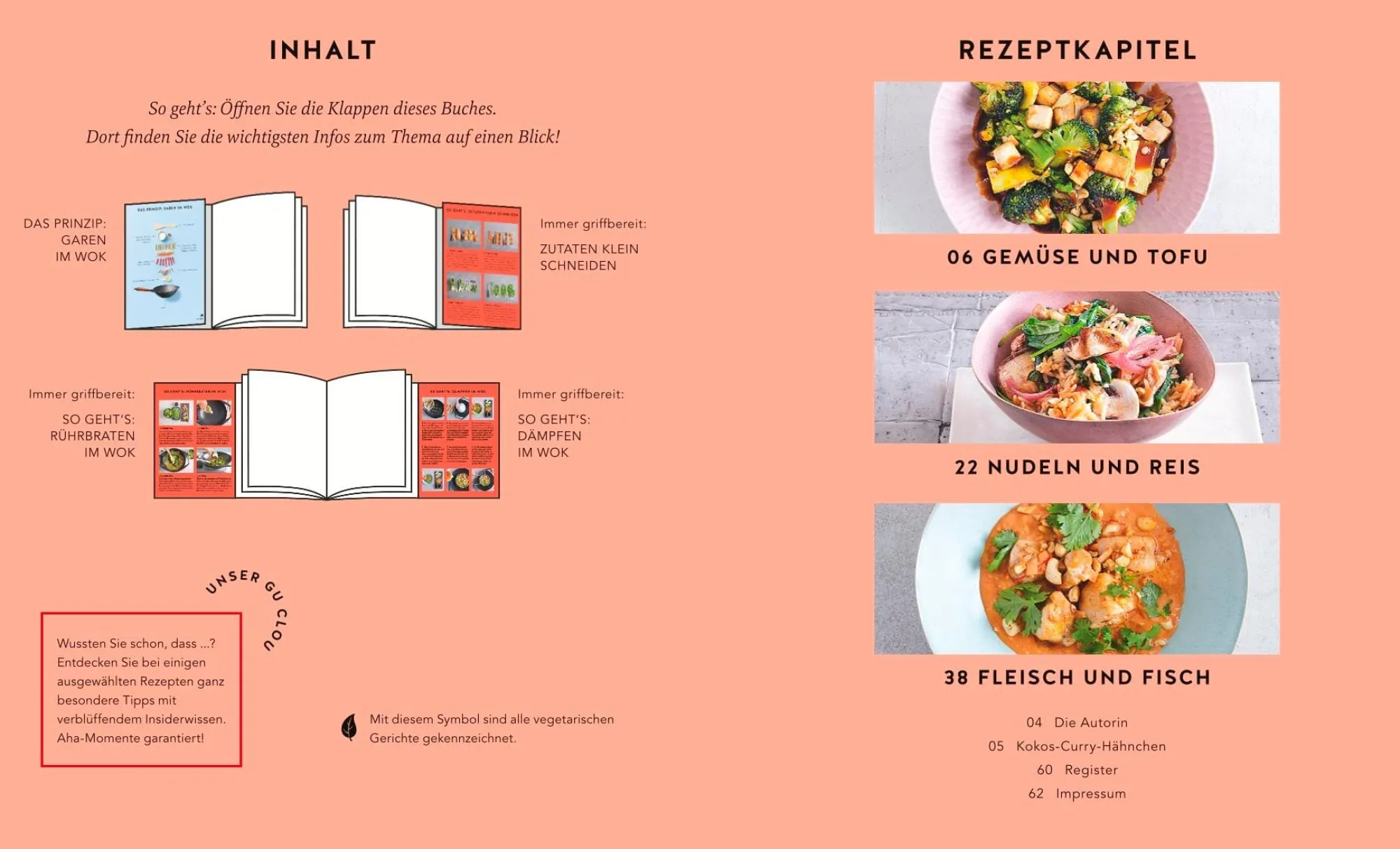 Kochen & Backen|Ratgeber * Gräfe und Unzer Verlag Wok - Schnell gebraten, heiß geliebt