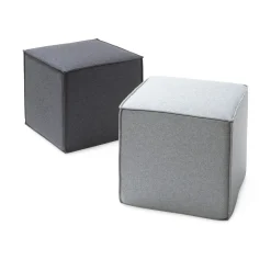 Tische|Sitzmöbel * Softline Würfelhocker Kubus Anthrazit