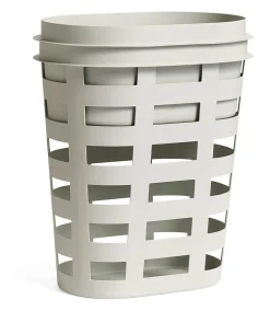 Wäschepflege|Badaccessoires * HAY Wäschekorb Laundry Basket, klein Hellgrau