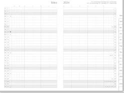 Zeitplaner & Kalender * X47 Monatskalender 2026
