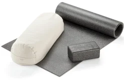 Yogazubehör|Sportgeräte * hejhej Yogamatte Schwarz