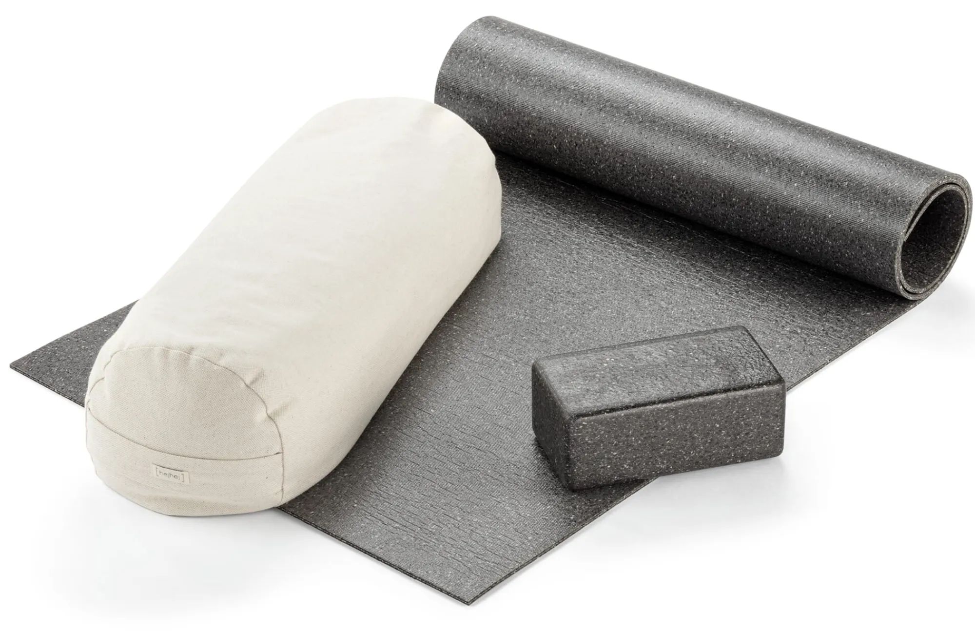 Yogazubehör|Sportgeräte * hejhej Yogamatte Schwarz