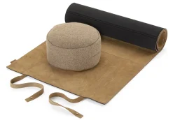 Yogazubehör|Sportgeräte * Hack Lederware Yoga- und Meditationskissen