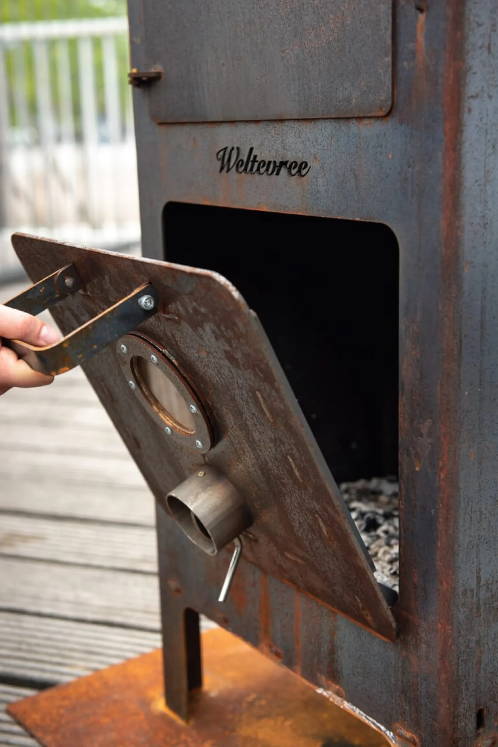 Gartenküche & Grills * Weltevree Zubehör zu Stahlherd Outdooroven