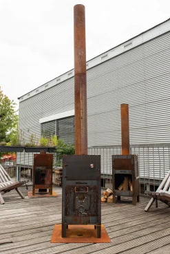 Kamin- & Ofenzubehör * Weltevree Zubehör zu Stahlherd Outdooroven