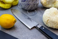 Messer Kohlenstoffstahl|Rostfreie Messer * Zubereitungsmesser Santoku Endeavour